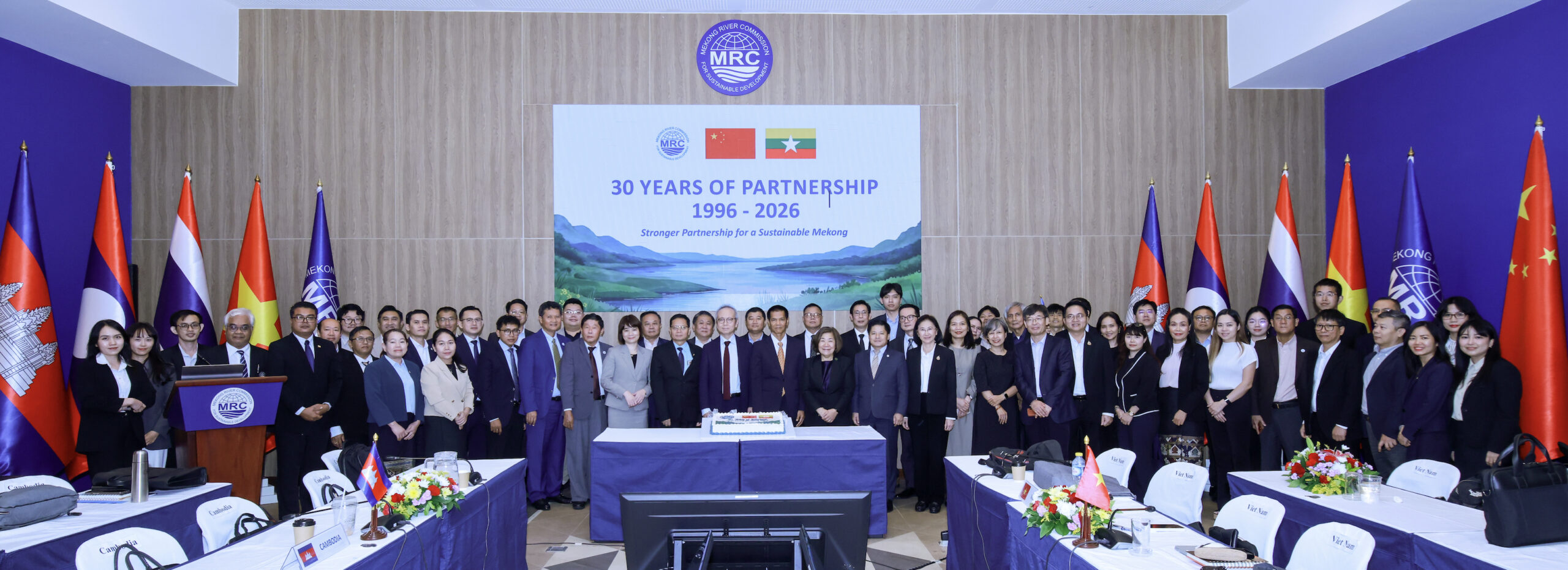 MRC and Dialogue Partners mark 30 years of cooperation on the Mekong River Basin